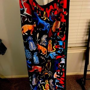 Bimba and Lola scarves 🧣 VERY LARGE 47 inches by 47 inches 😻😻 KITTY 😻😻